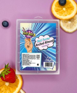 Nail Forms "Arched Almond" 120 pcs