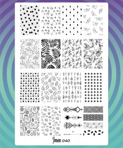 stamping plate #40